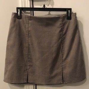 Urban Outfitters high waisted mini skirt.
